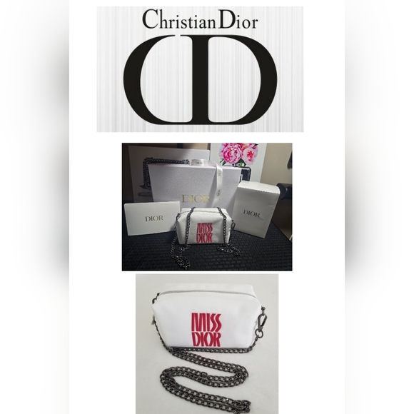 Dior Handbags - Dior White and Red Women's Bag
